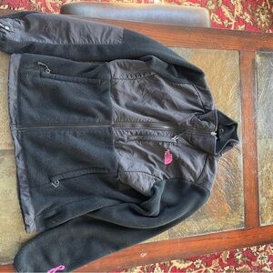 The North Face Denali Breast Cancer Awareness Pink Ribbon Jacket Black Women's